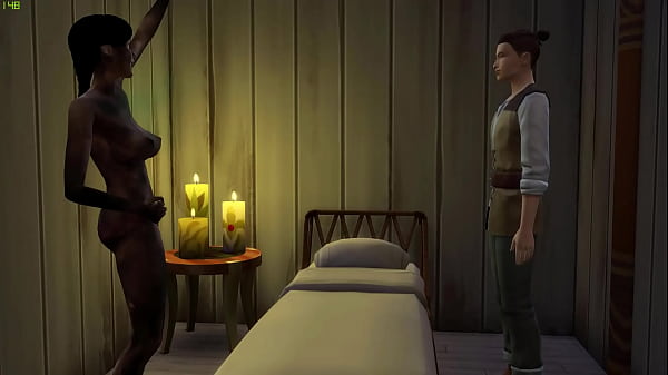 Belle-mère et beau-fils médiévaux baisent après la guerre - Vieille vidéo porno rétro - Sexe en famille